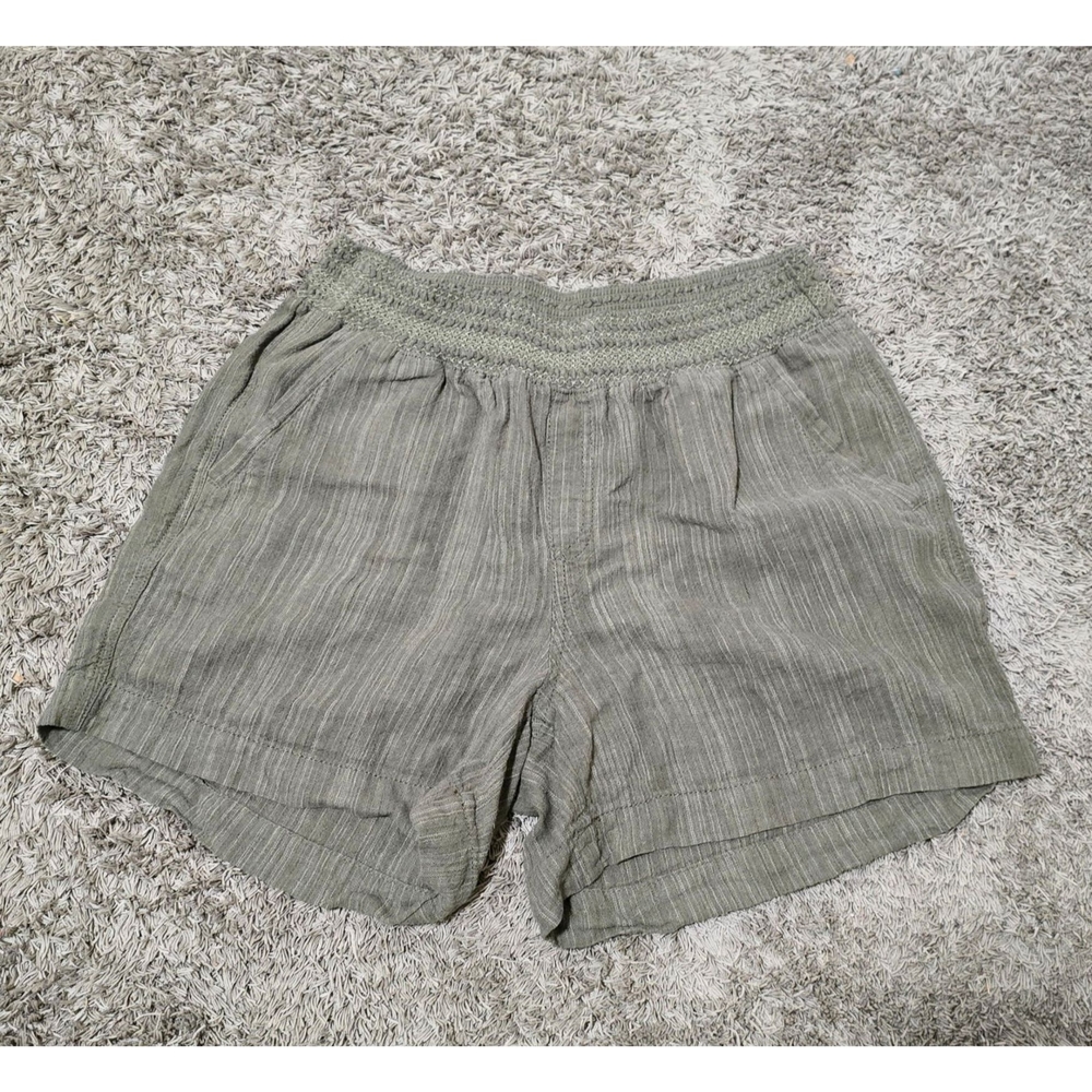 Women's Olive Green Casual Shorts